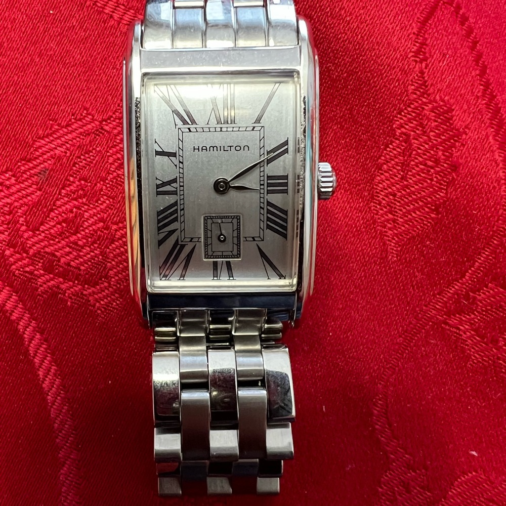 Hamilton Silver Watch